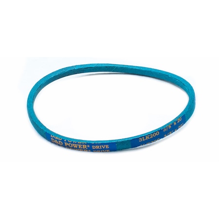 D&D 3LK200 20" Outside Length, 3/8" Top Width, 1 Ribs 3LK200
